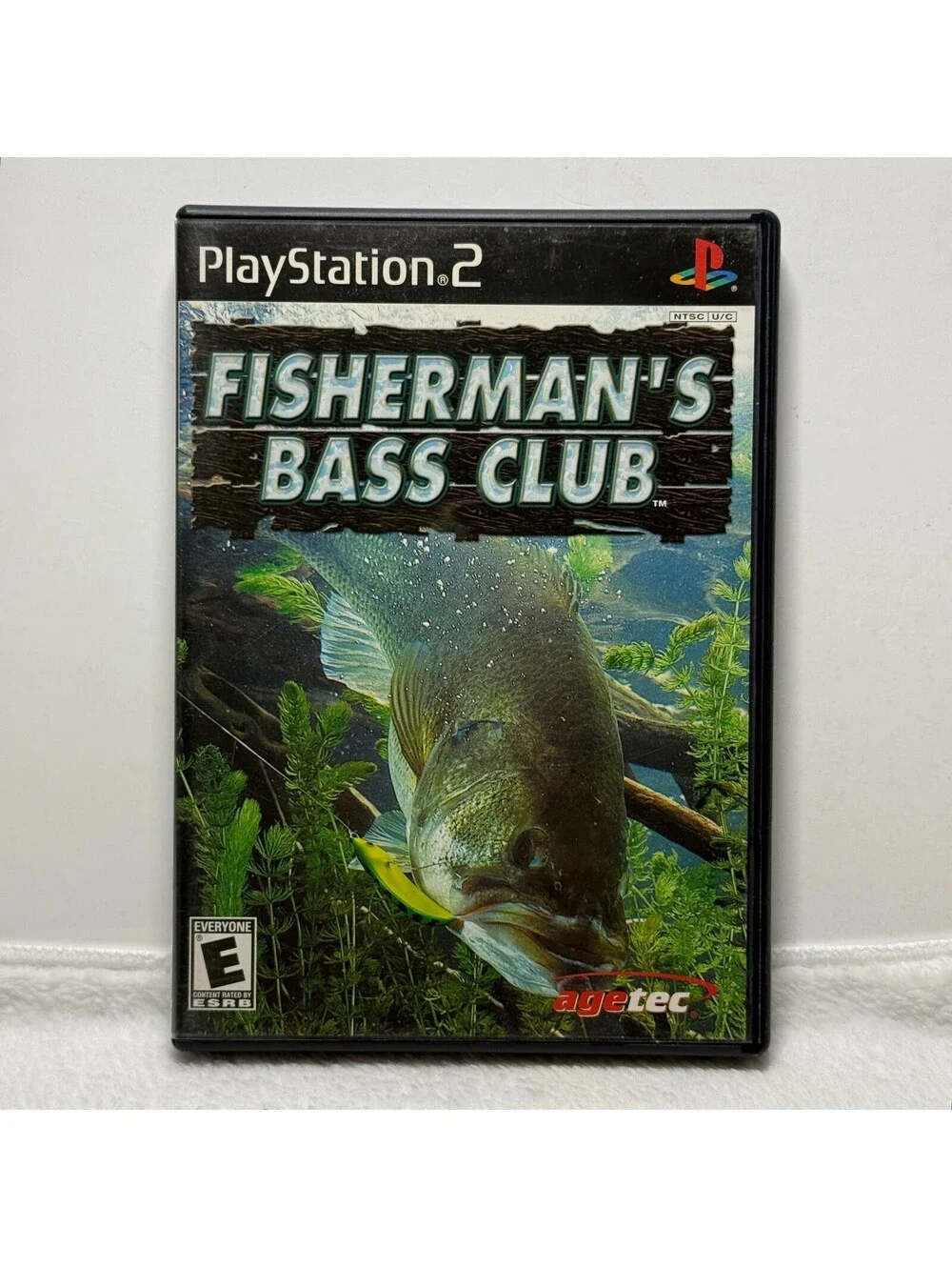 Fisherman's Bass Club PS2 PlayStation 2 Complete CIB Authentic